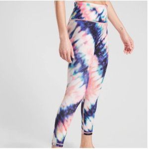 Athleta Multicolor Tie-Dye Leggings